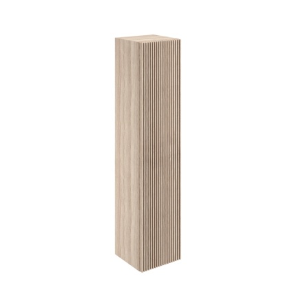 product cut out image of crosswater limit modern oak wall hung tower unit lm3516fmoan